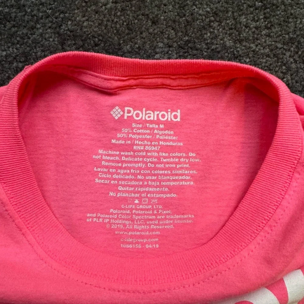 Polaroid Pink Land Camera T-Shirt
